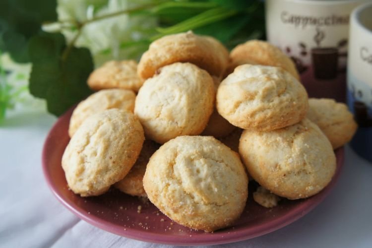 Творожное печенье на кефире