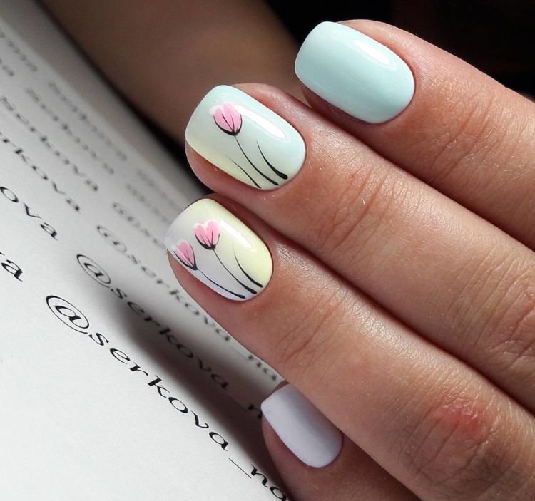 Весенние растительные мотивы