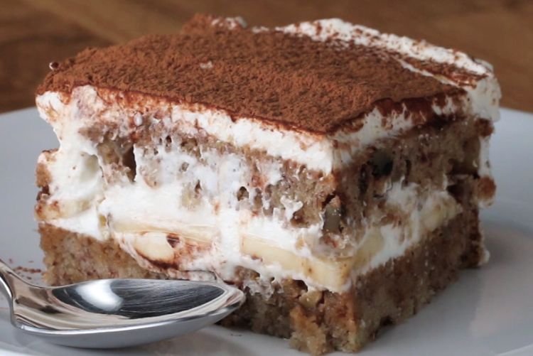 Банановый тирамису