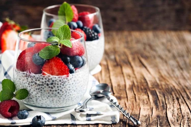 Чиа-пудинг