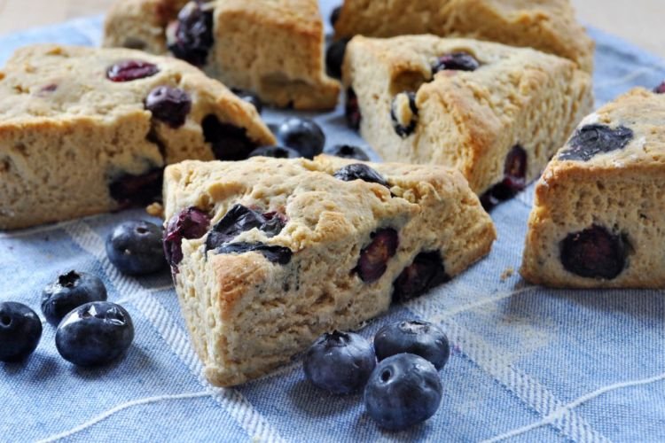 Сконы с ягодой