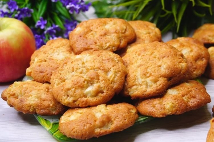 Яблочное печенье