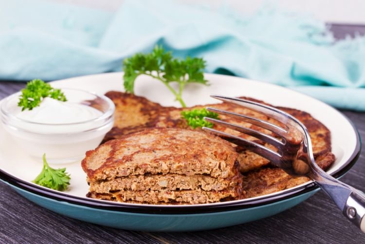 Печеночные оладьи