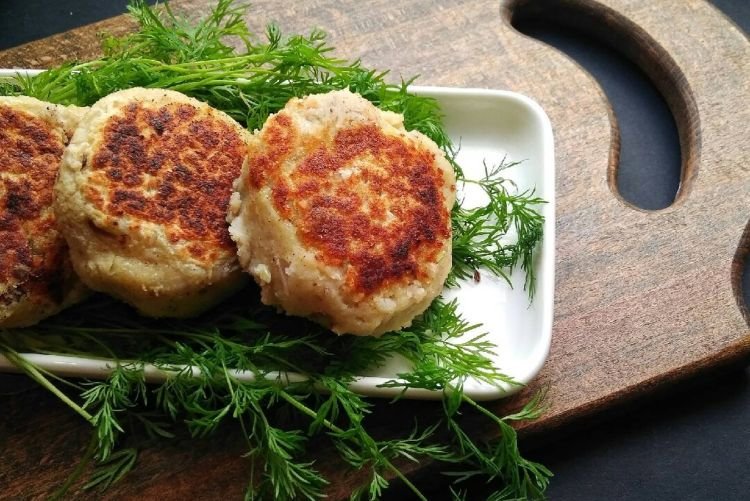 Котлеты из картофеля и фасоли