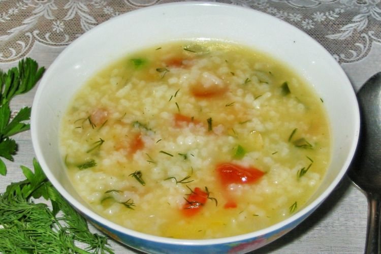 Рисовый суп