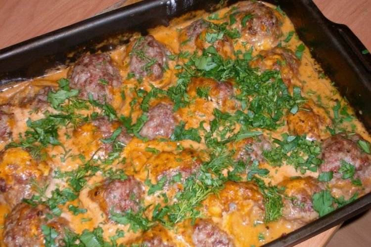 Ежики в духовке