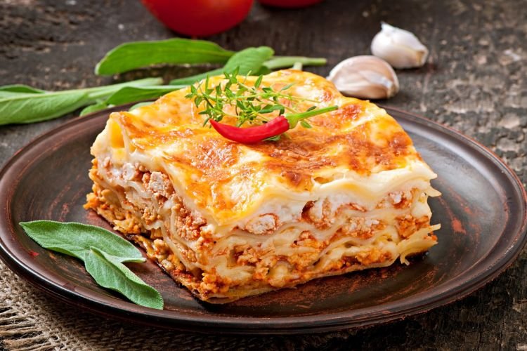 Лазанья с фаршем