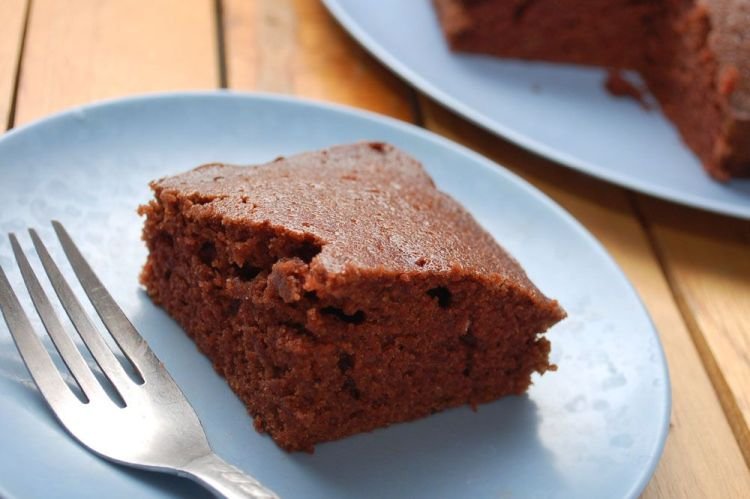 Постный шоколадный пирог