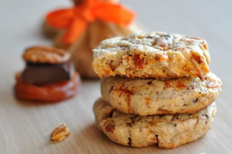 Печенье без сахара с сухофруктами