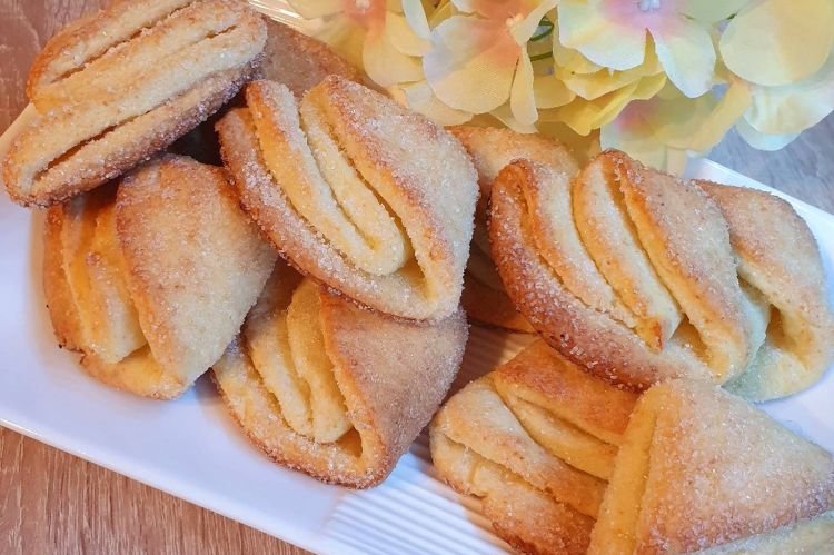 Творожное печенье