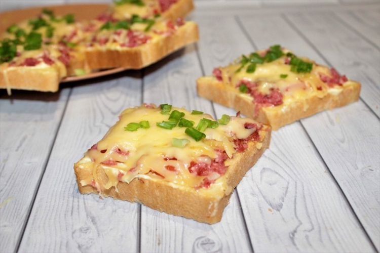 Горячие бутерброды в микроволновке