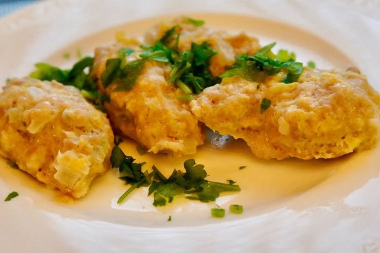 Куриные котлеты с капустой и кукурузной крупой