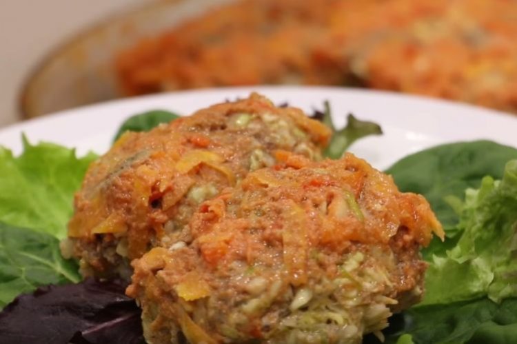 Ленивые голубцы с панировочными сухарями и зеленью