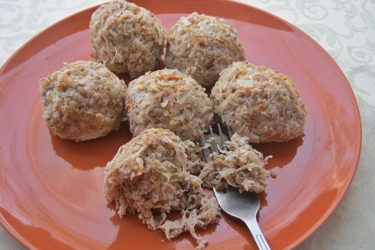 Ленивые голубцы с гречкой в духовке