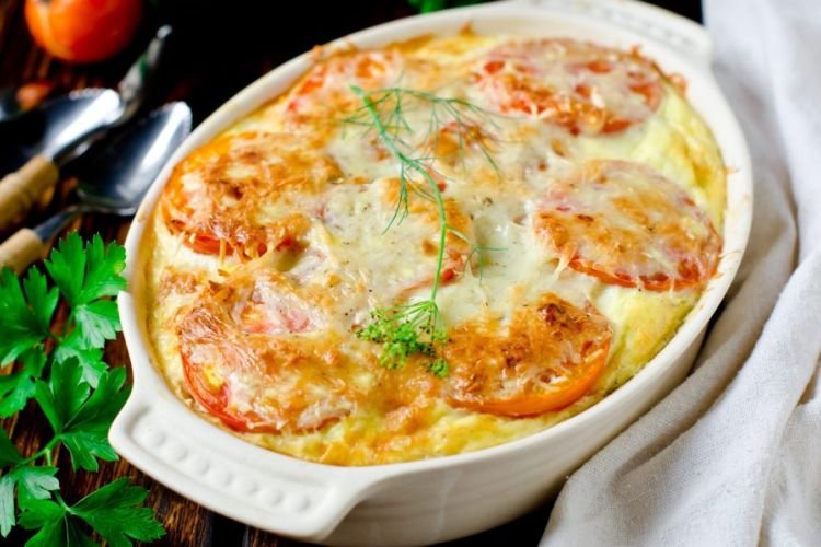 Картошка с капустой в духовке