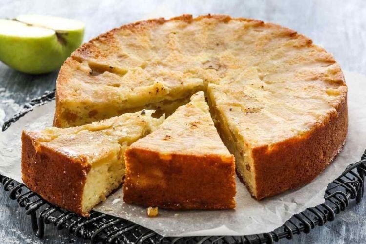 Творожно-яблочная запеканка