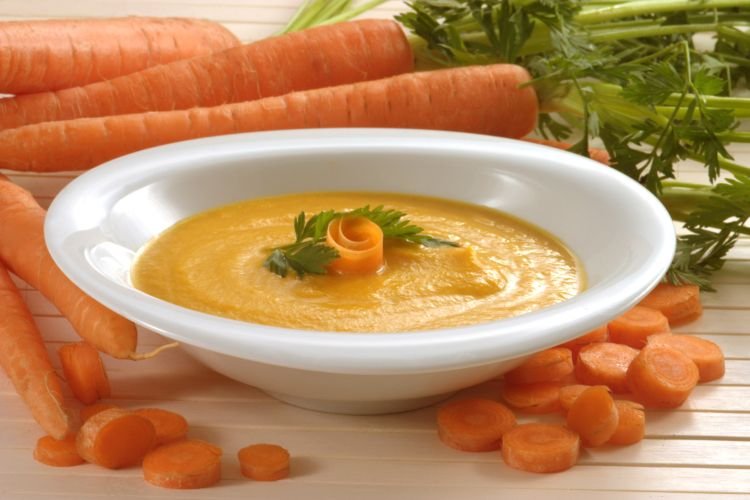 Морковный суп-пюре