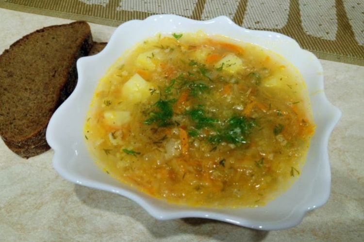 Капустняк с пшеном