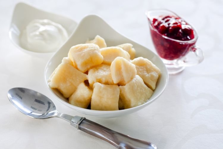 Ленивые вареники из тофу