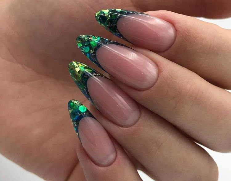 Аквариумные дизайны ногтей