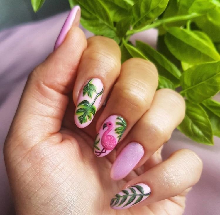 Летняя роспись от руки