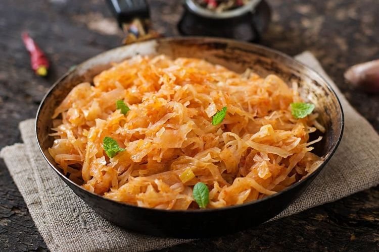 Капуста в рукаве в духовке