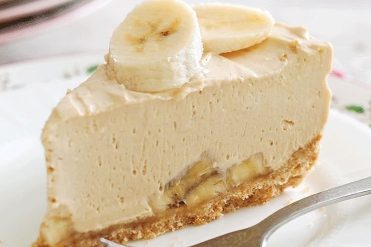 Банановый чизкейк без выпечки