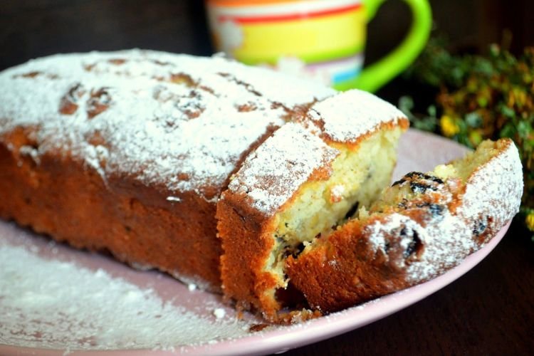 Творожный кекс