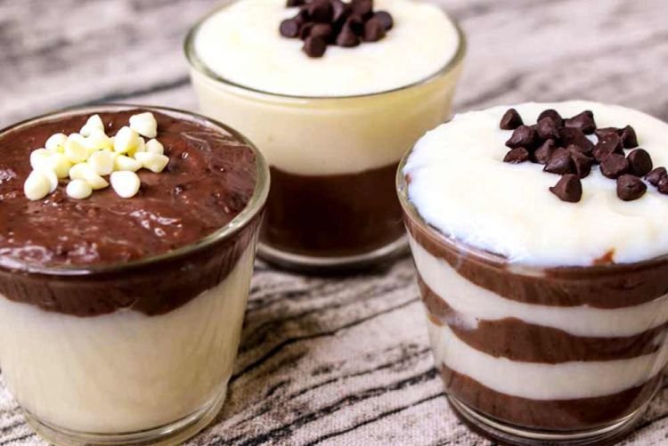 Шоколадно-творожный десерт