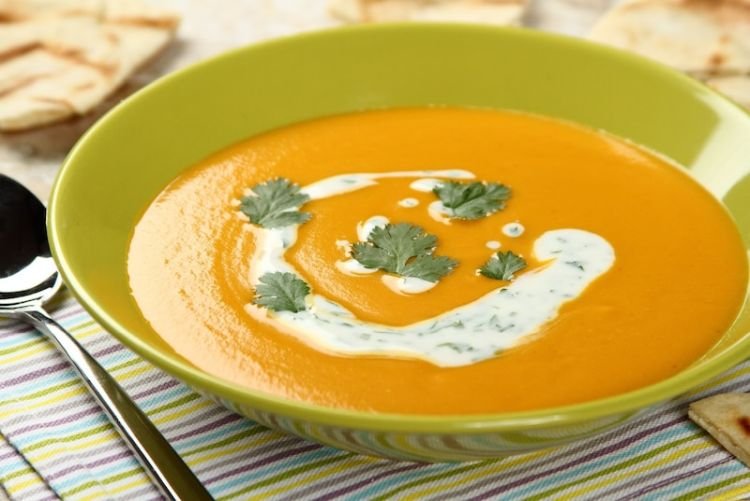 Крем-суп из батата