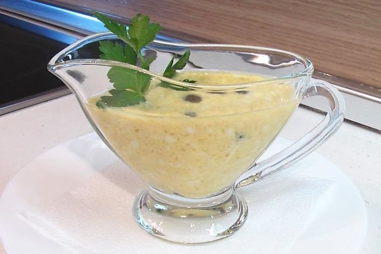 Соус к рыбе с каперсами