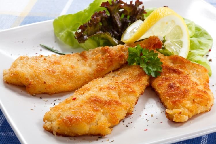 Пангасиус в панировке