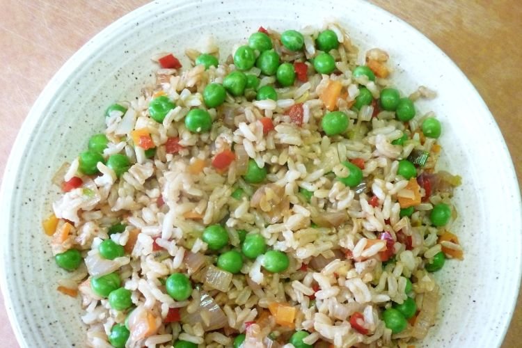 Рис с овощами по-турецки