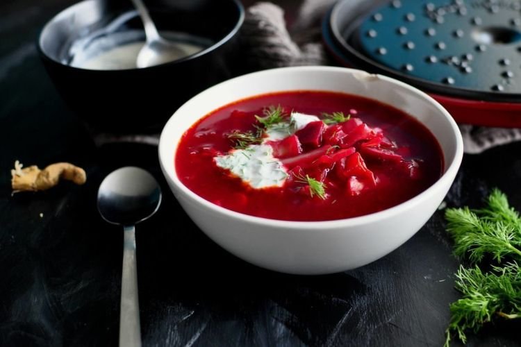 Борщ с болгарским перцем