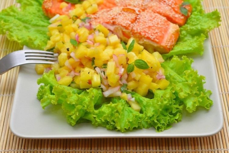 Ананасовая сальса