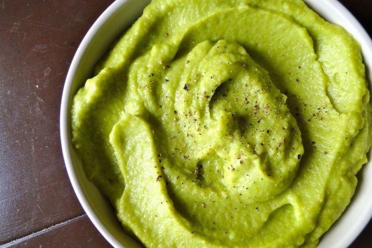 Пюре из шпината