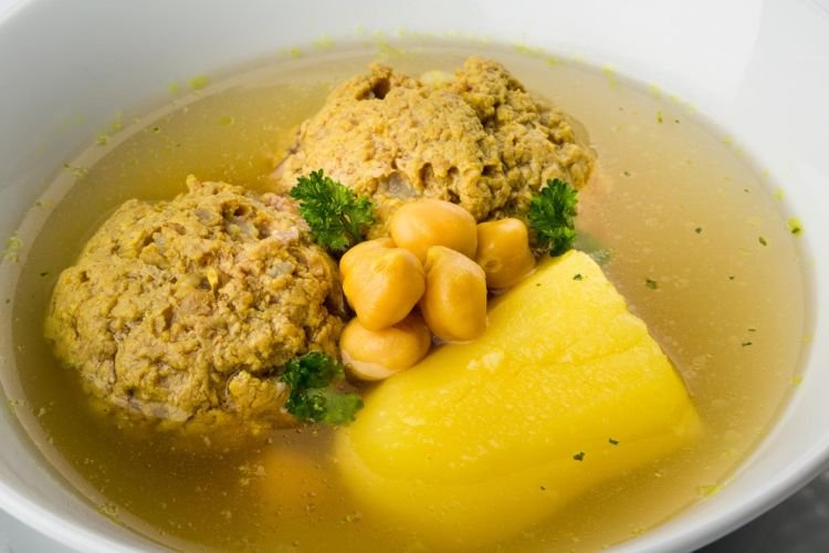 Суп кюфта из рыбы