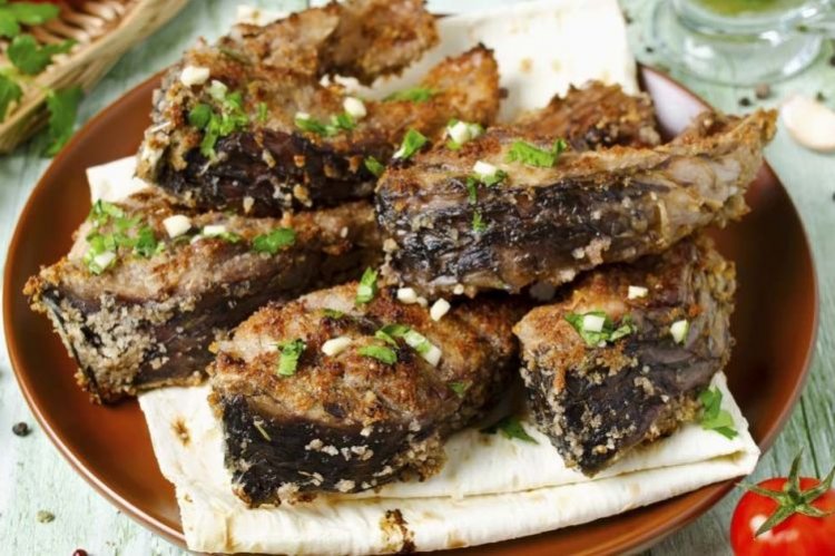 Жареные рыбные стейки