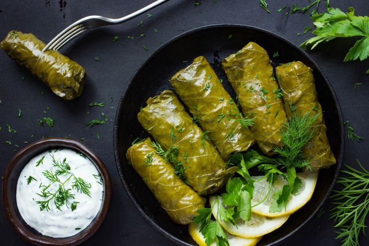 Классическая долма с бараниной