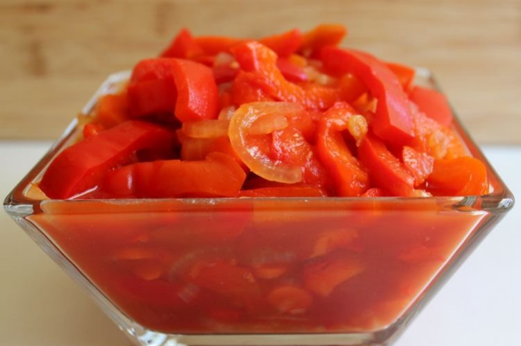 Классическое лечо из сладкого перца