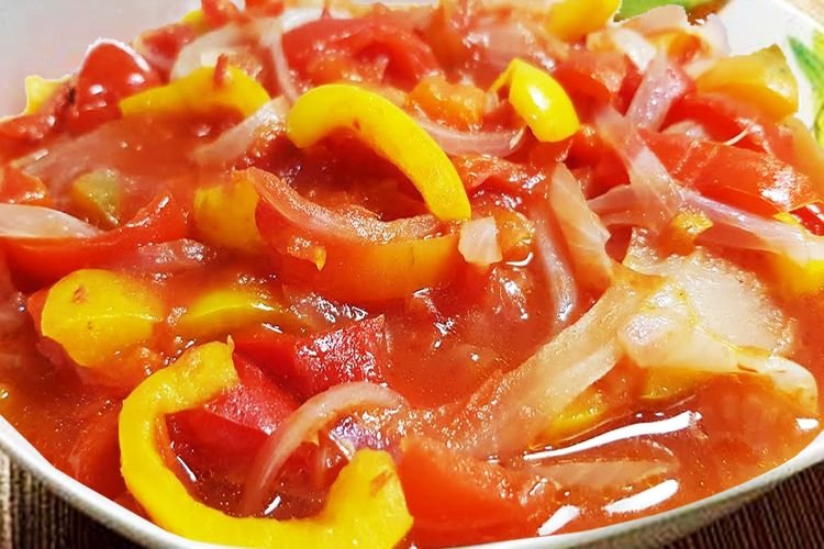 Лечо с кукурузой