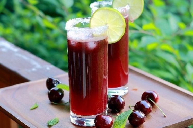 Мохито с вишней