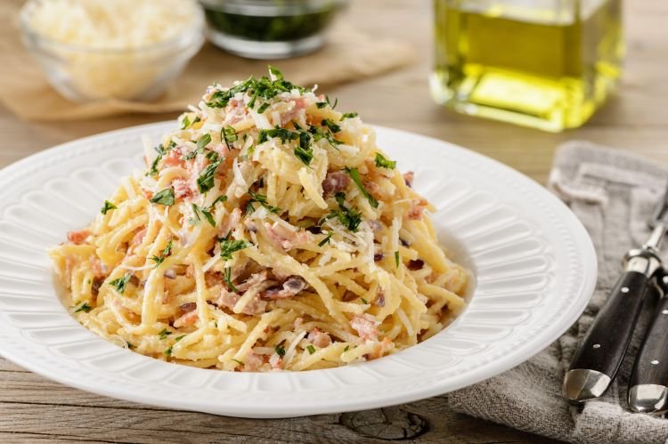 Классическая паста карбонара