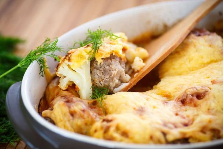 Фрикадельки с цветной капустой