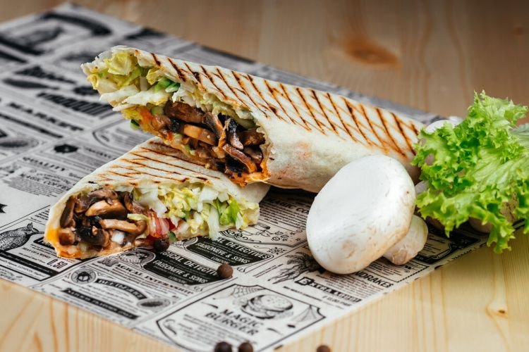 Вегетарианский донер кебаб