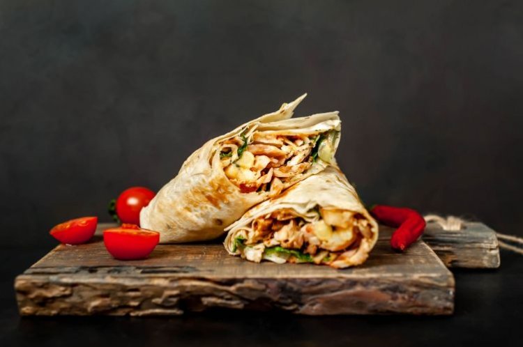 Донер кебаб с рыбой