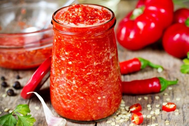 Аджика из болгарского перца