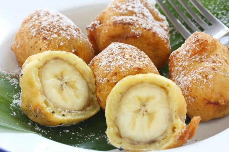 Бананы в кляре