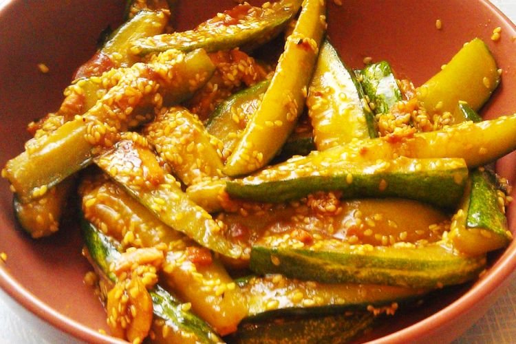 Жареные огурцы