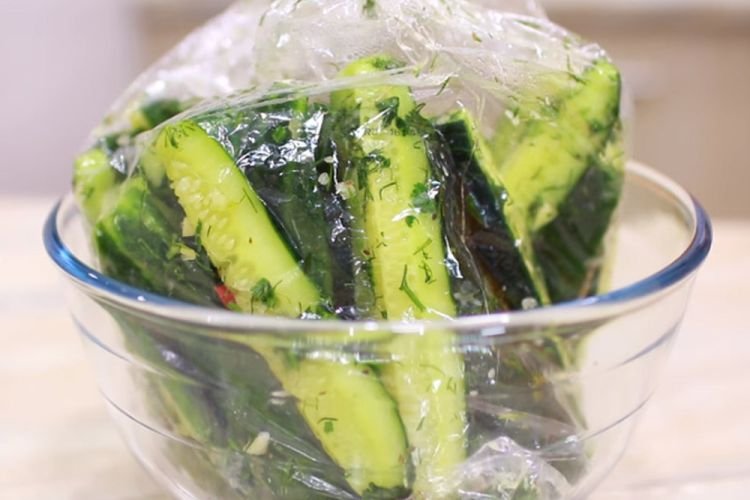 Маринование в пакете